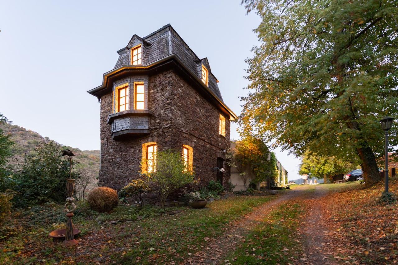 Kutscherhaus Auf Burg Coraidelstein Klotten Exteriör bild